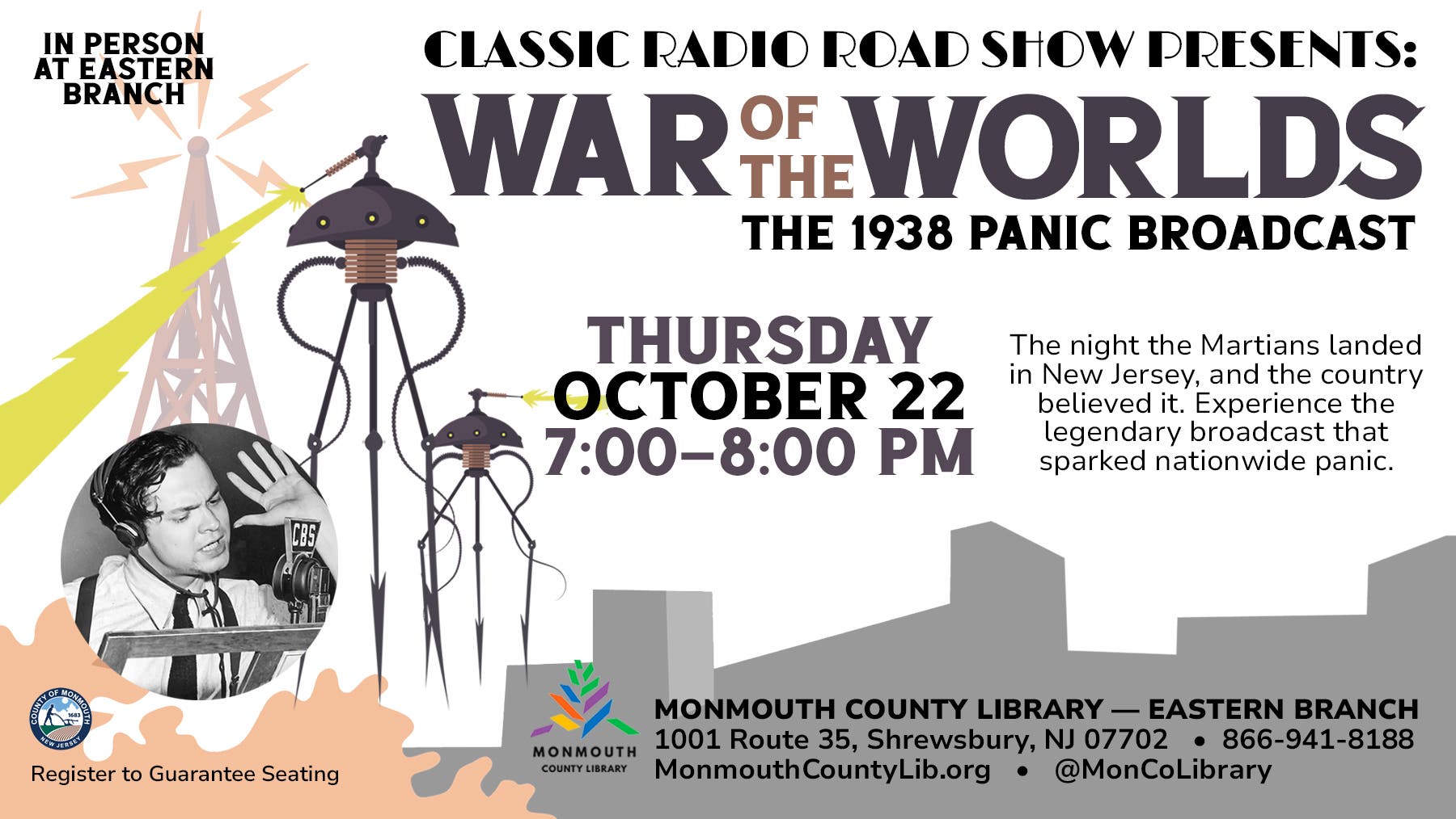 War of the Worlds, the 1938 Panic Broadcast