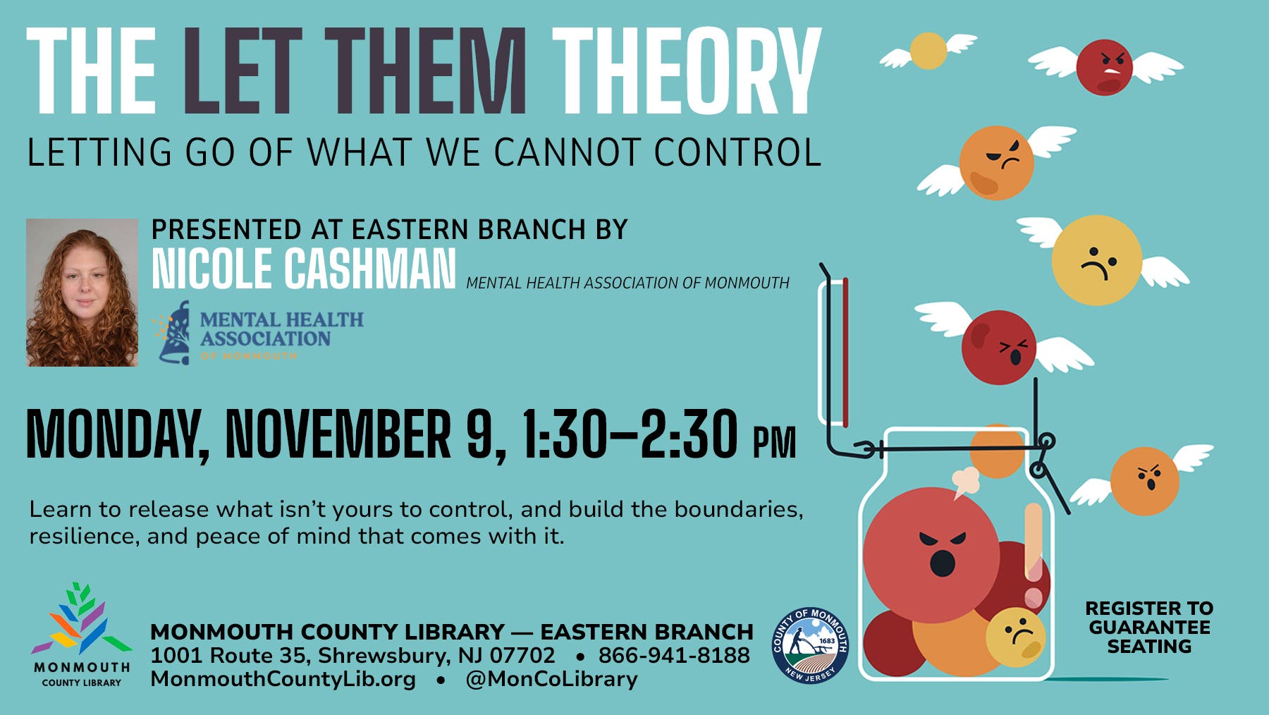 The Let Them Theory: Letting Go of What We Cannot Control In-Person
