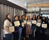 From left: Marline Shenouda, Melissa Zepeda, Tatiana Jackson, Rosaurys Gil, Shannon Corbo, Laritza Hernandez, Doriska Bosquet, and Dianeysi Zapata (Leidy Cubillos not pictured).