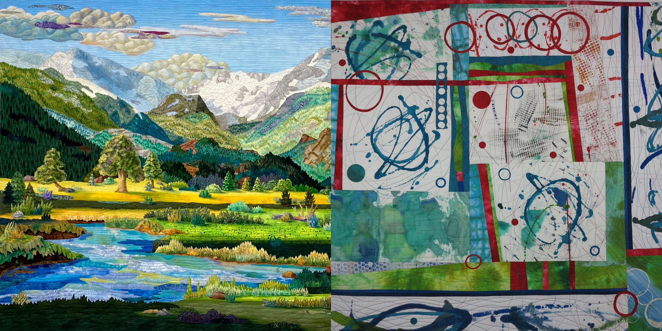 Wild and Woven: Two Perspectives in Contemporary Art Quilting