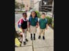 Roseville Scholars on the first day of school