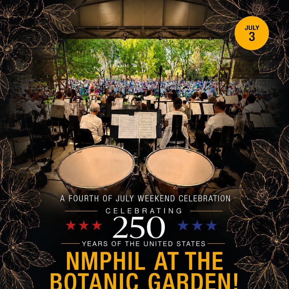 A Fourth of July Weekend Celebration: NMPhil at the Botanic Garden!