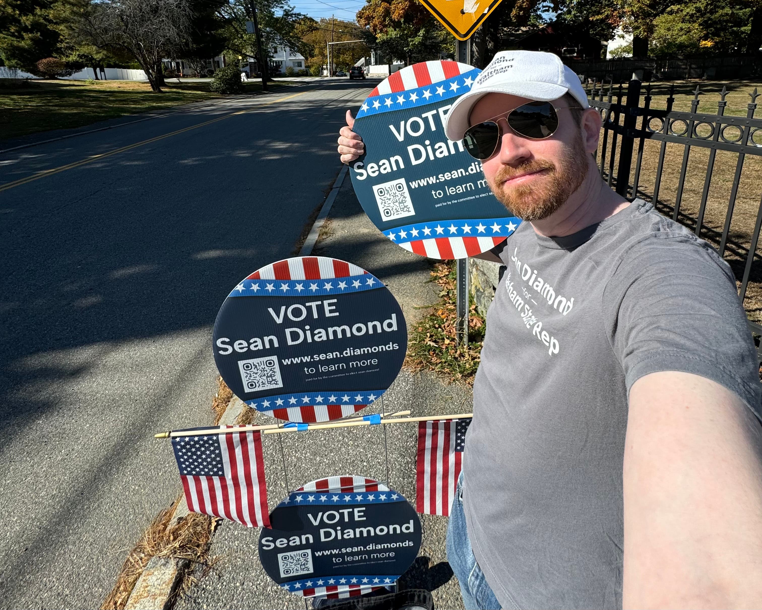 Greeting Early Voters