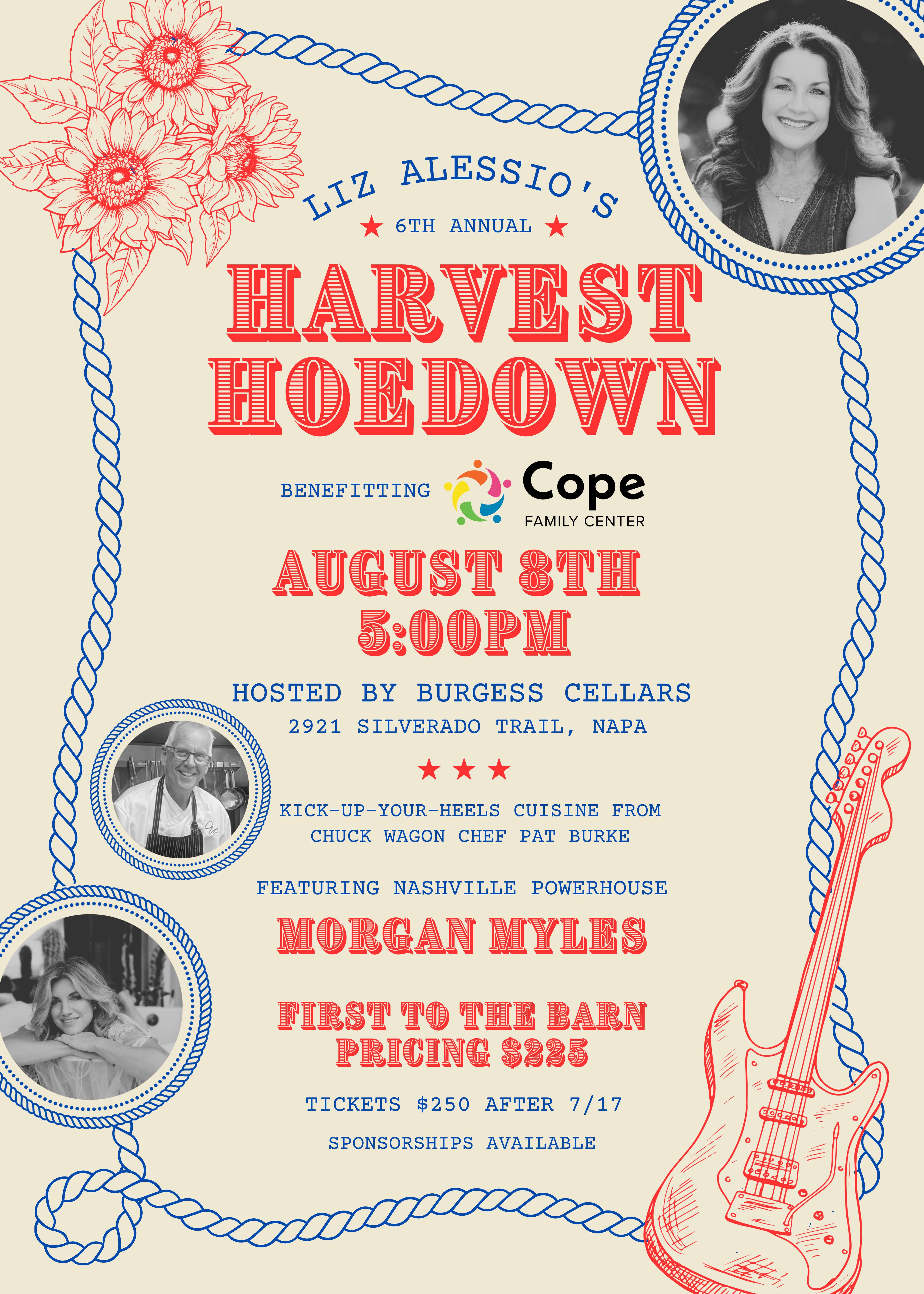Liz Alessio's 6th Annual Harvest Hoedown Benefiting Cope Family Center