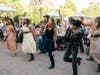 Line dancing led by Nikki Marek