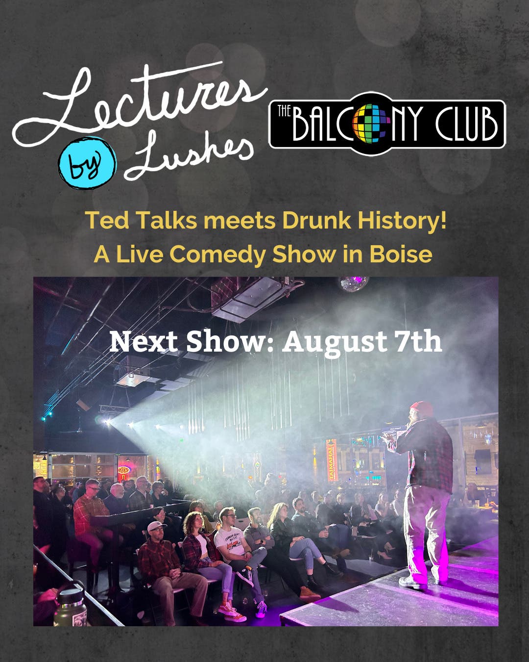 Lectures by Lushes: A Drunken Lecture Series