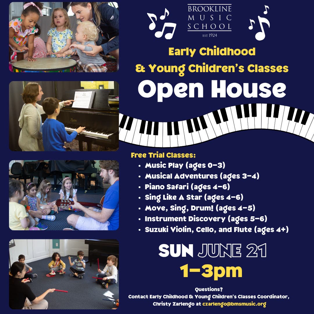 Early Childhood & Young Children's Classes Open House