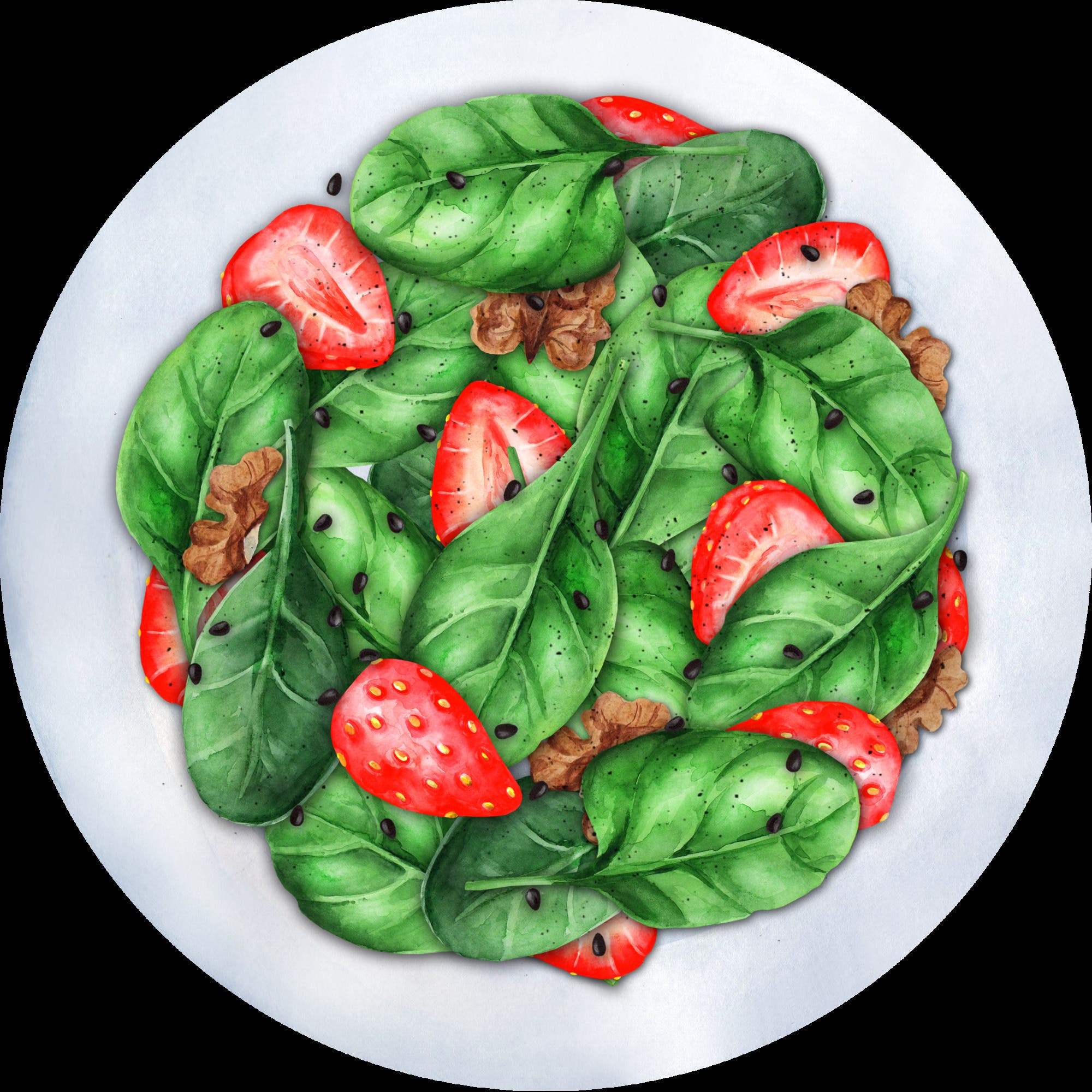 Strawberry Spinach Salad Cooking Demonstration