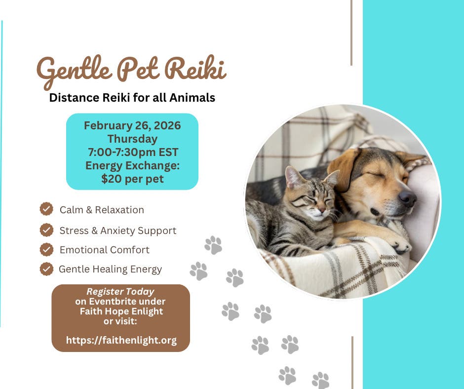 Gentle Pet Reiki