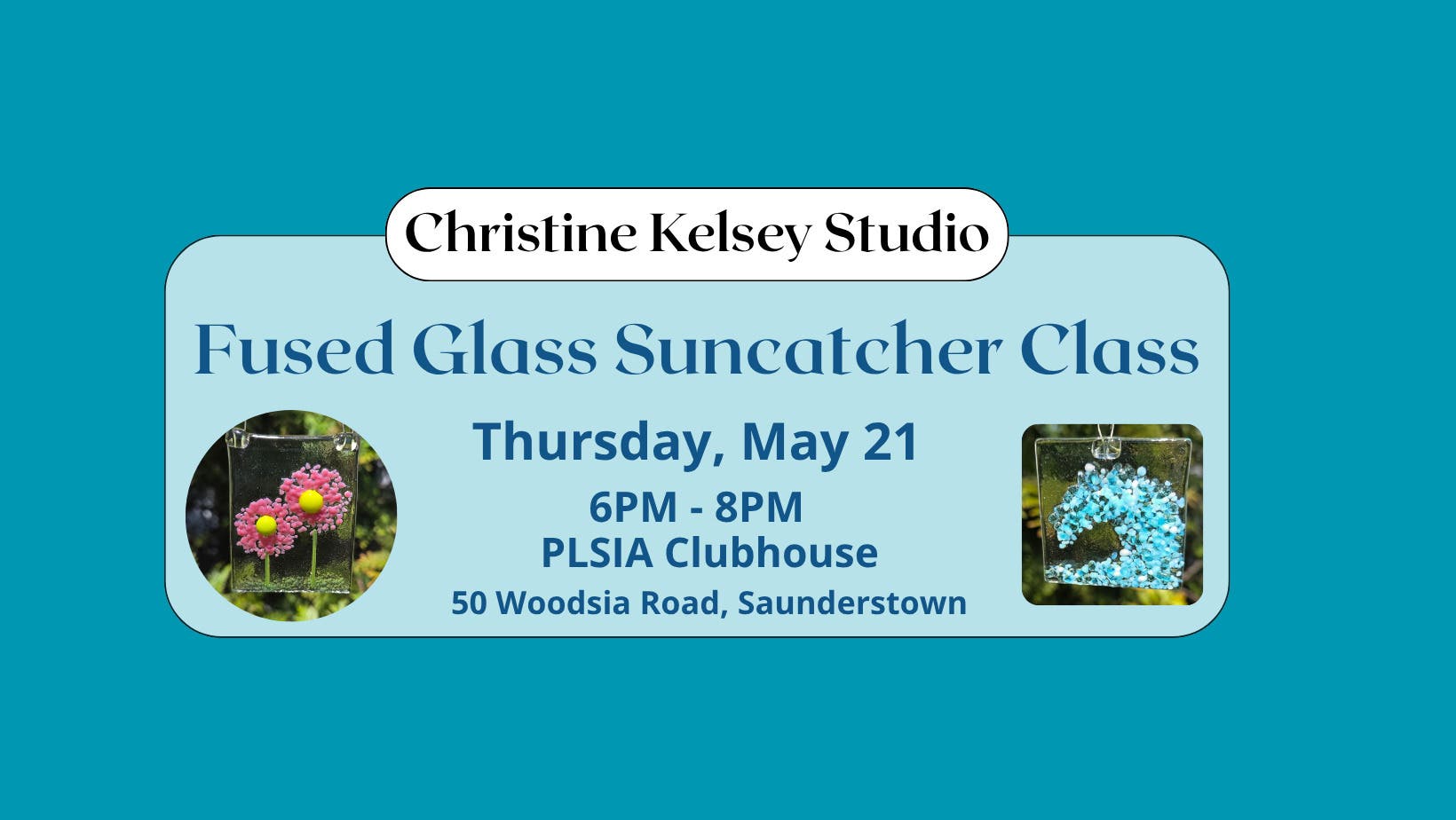 Fused Glass Suncatcher Class