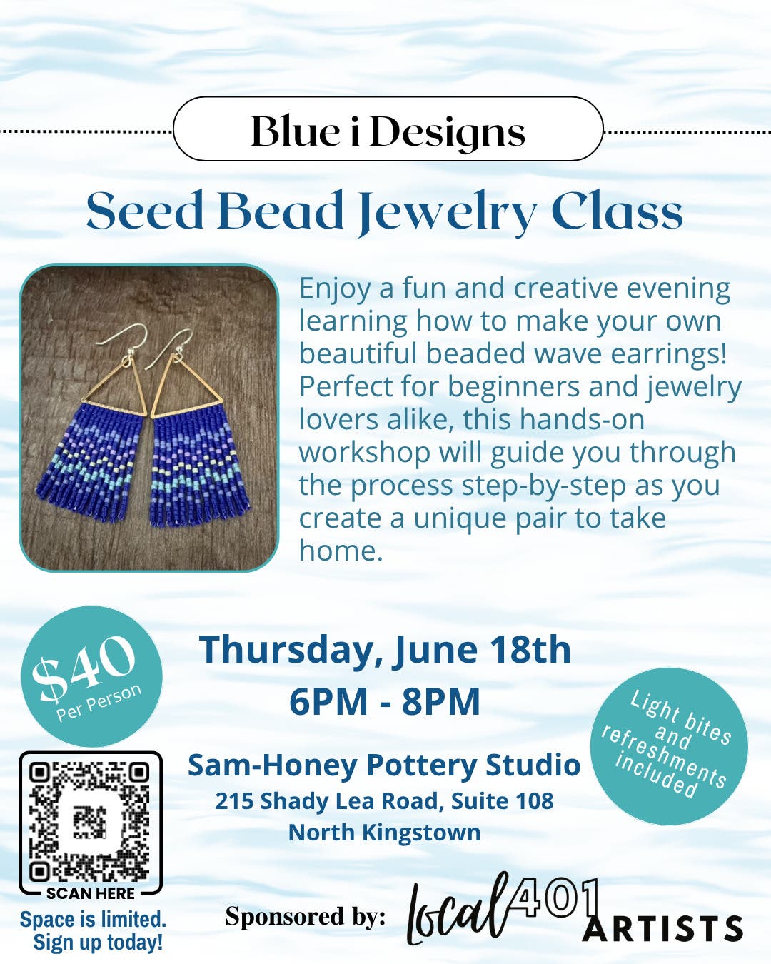 Seed Bead Jewelry Class