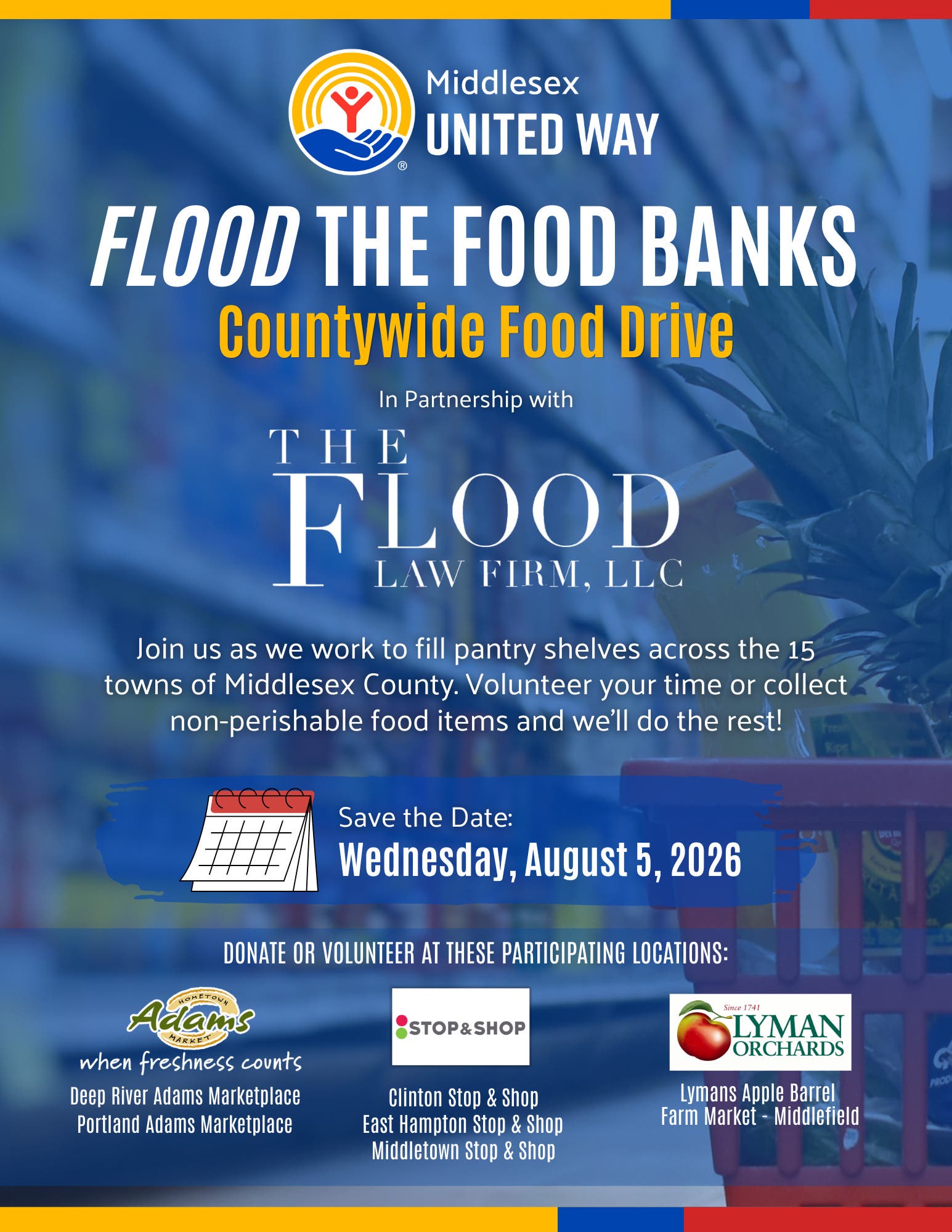 Flood the Food Banks Countywide Food Drive