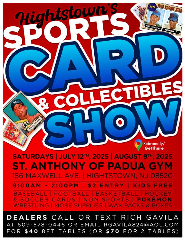 Hightstown's Sports Card & Collectibles Show