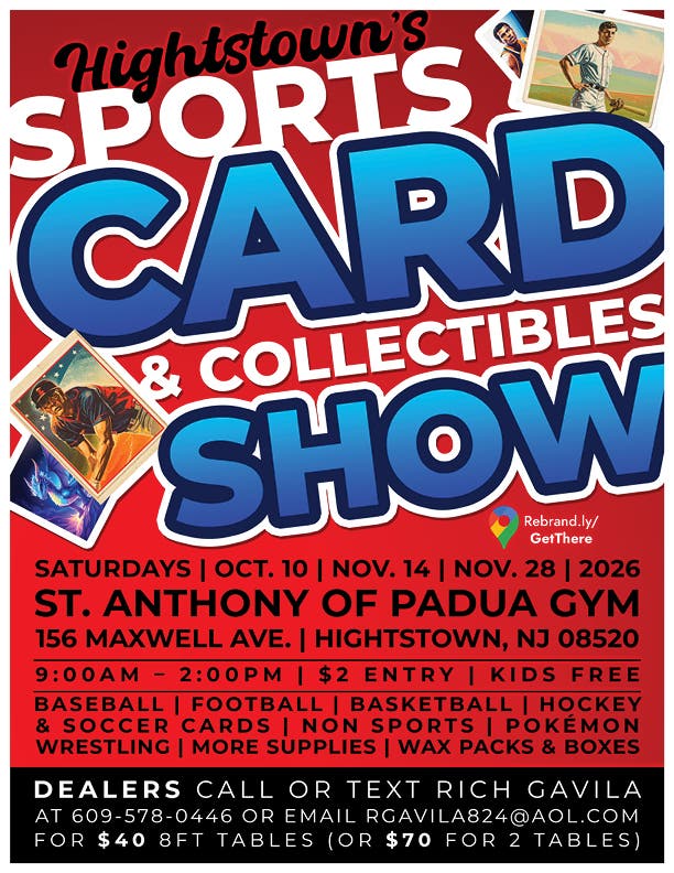 Hightstown's Sports Card & Collectibles Show