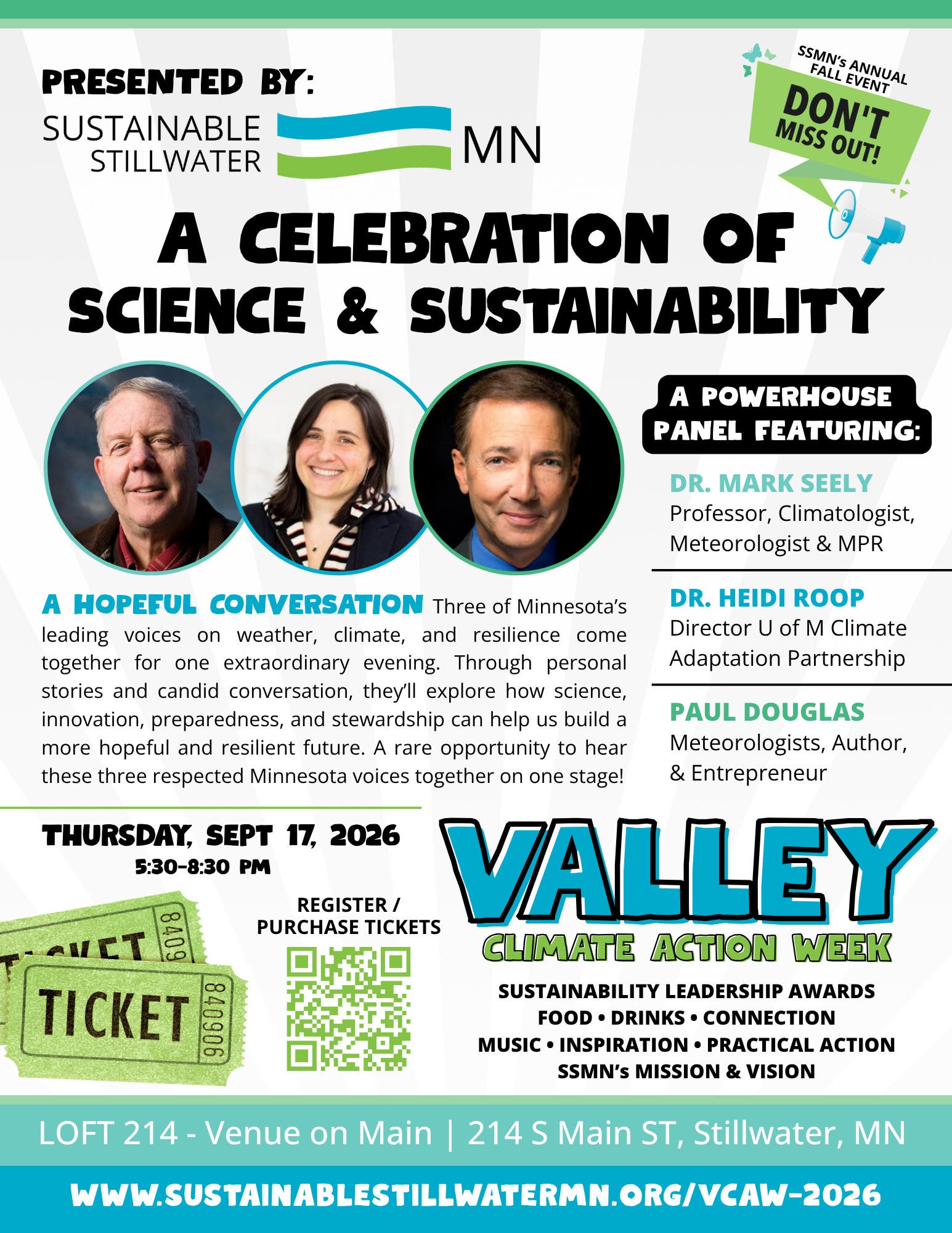 A Celebration of Science & Sustainability