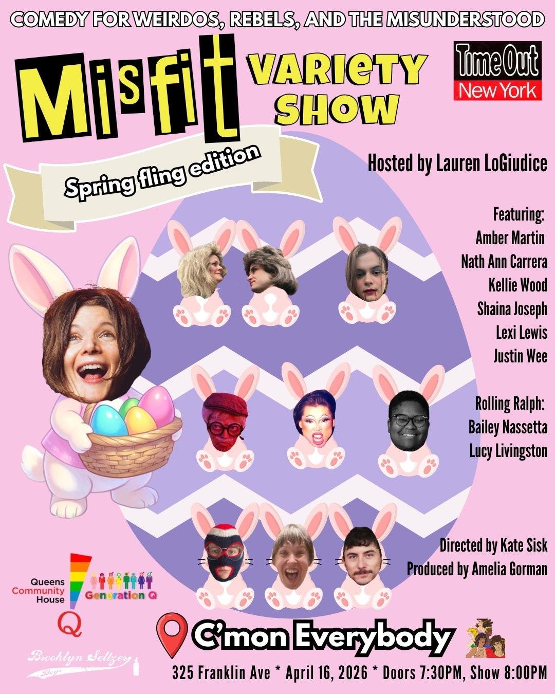 Misfit Variety Show: Comedy for Weirdos, Rebels, and the Misunderstood