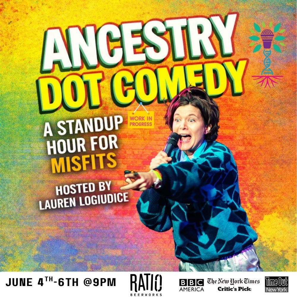 Ancestry Dot Comedy: A Standup Hour for Misfits
