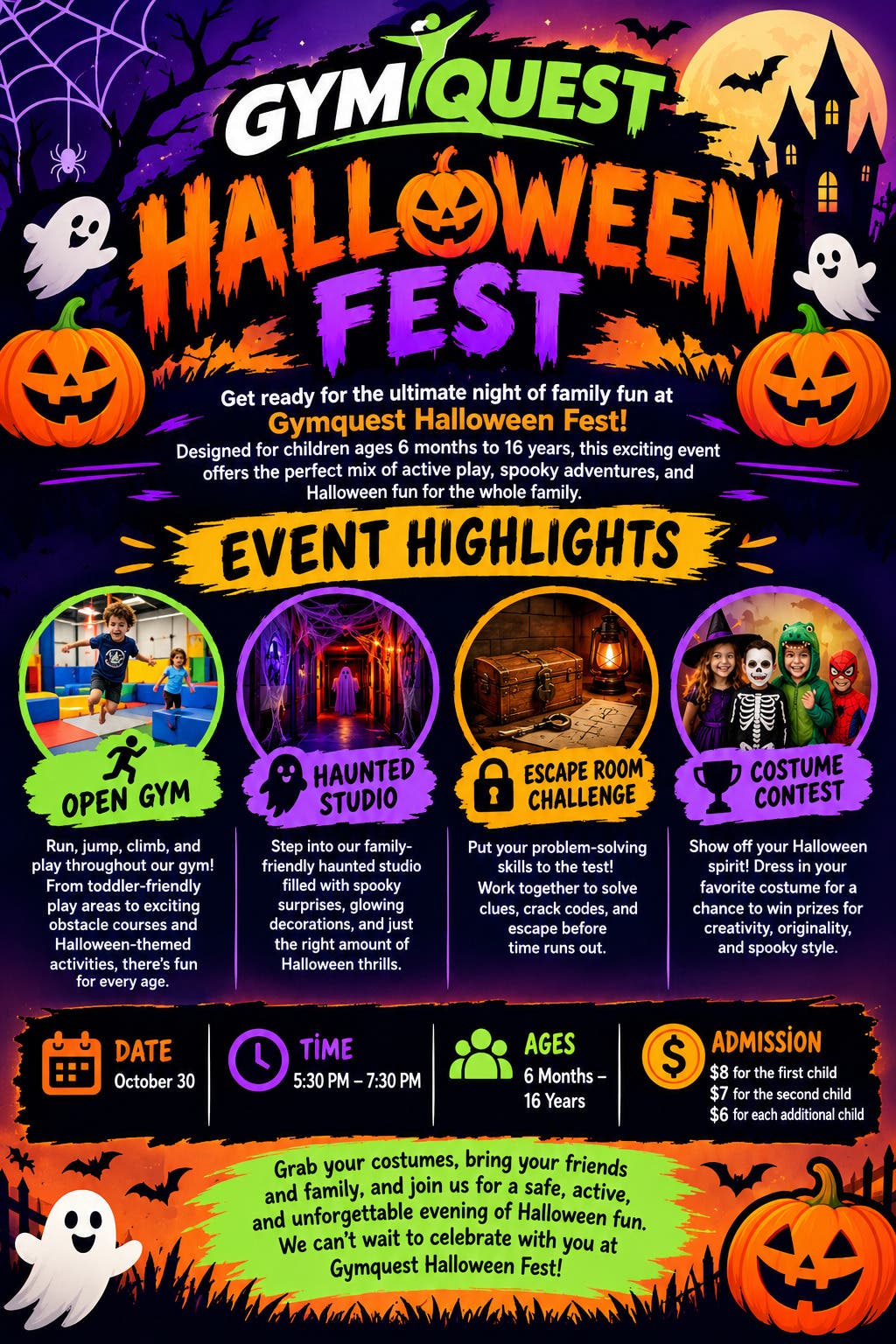 Gymquest Halloween Fest