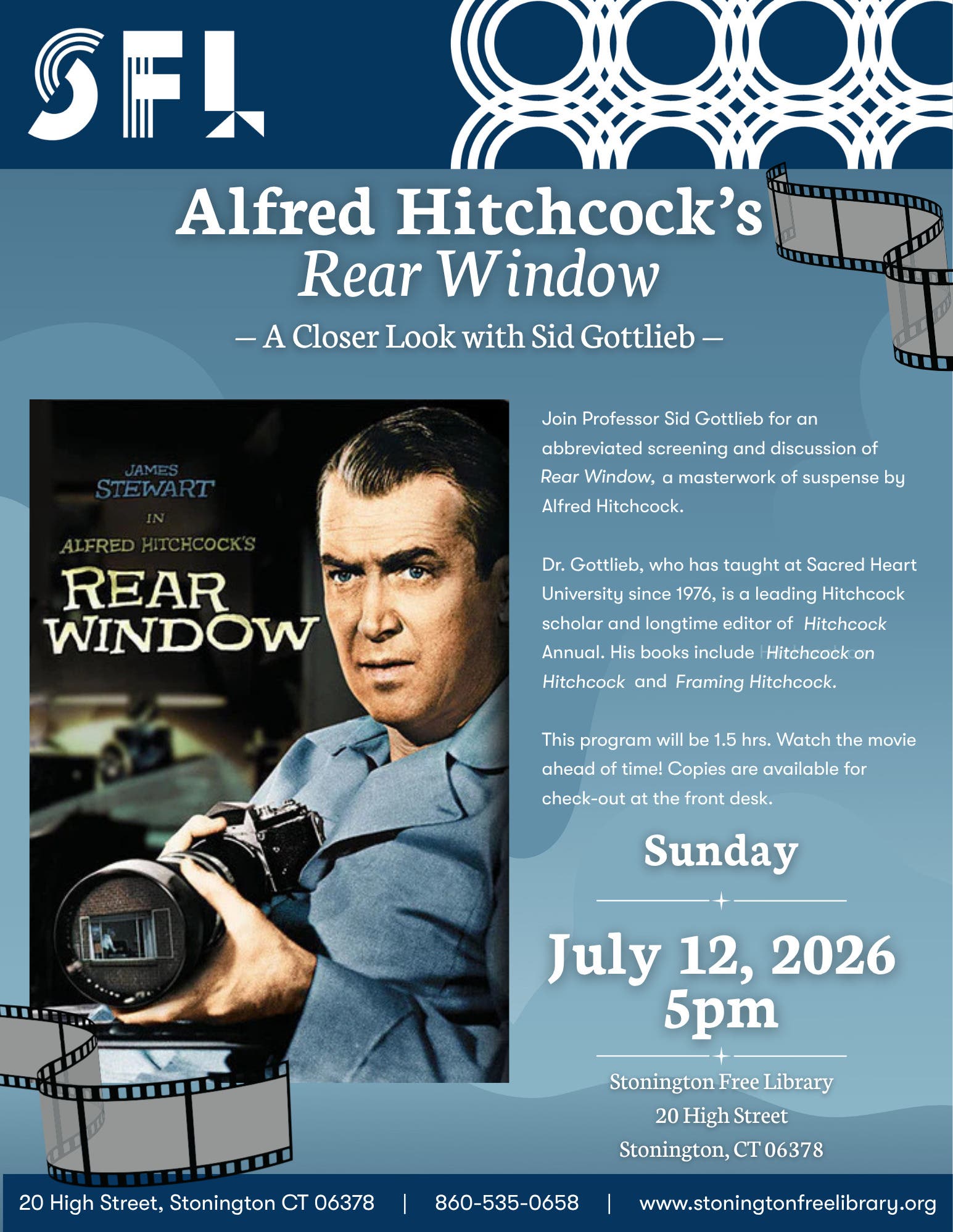 A Closer Look with Sid Gottlieb — Rear Window by Alfred Hitchcock
