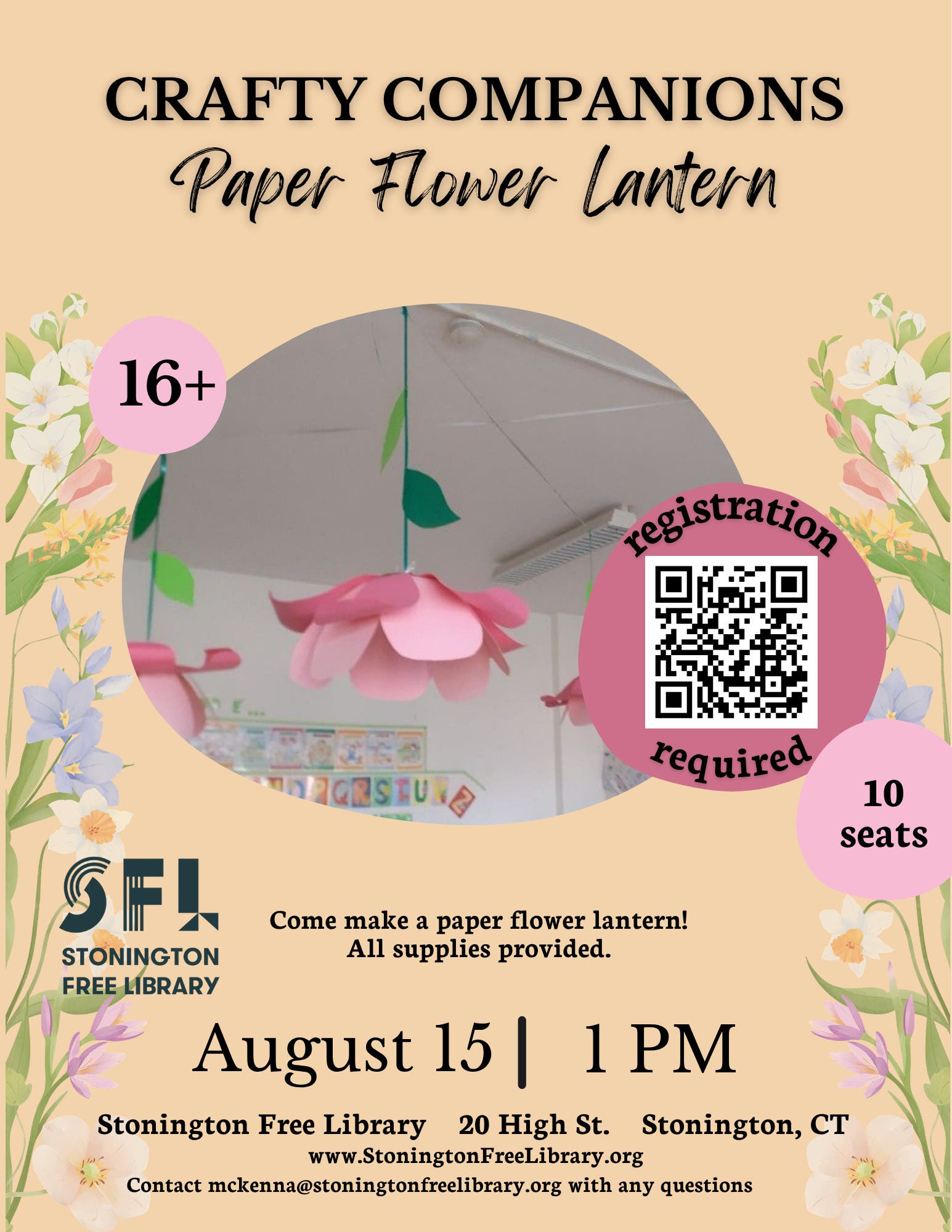 Crafty Companions - Paper Flower Lantern