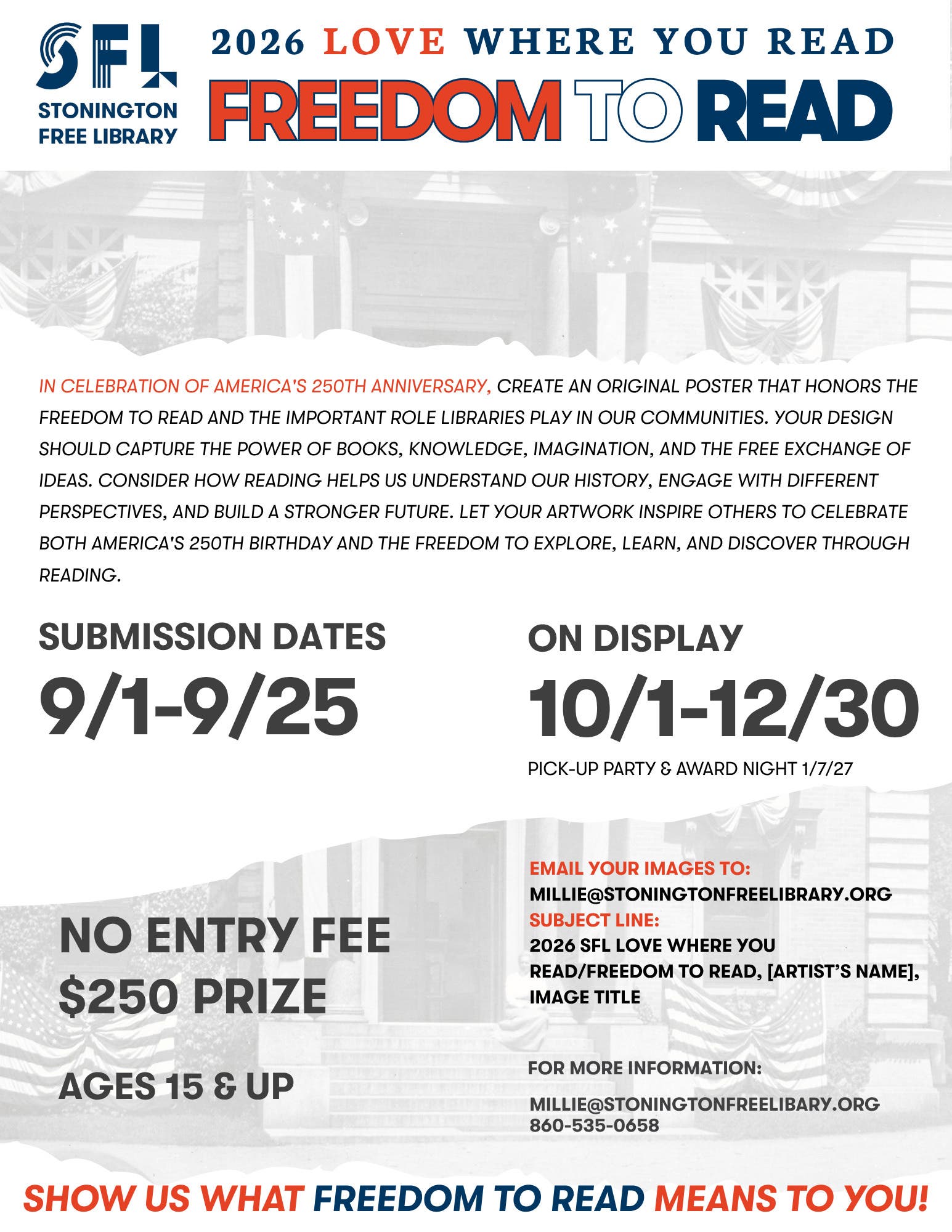 2026 LOVE Where You Read Poster Contest
