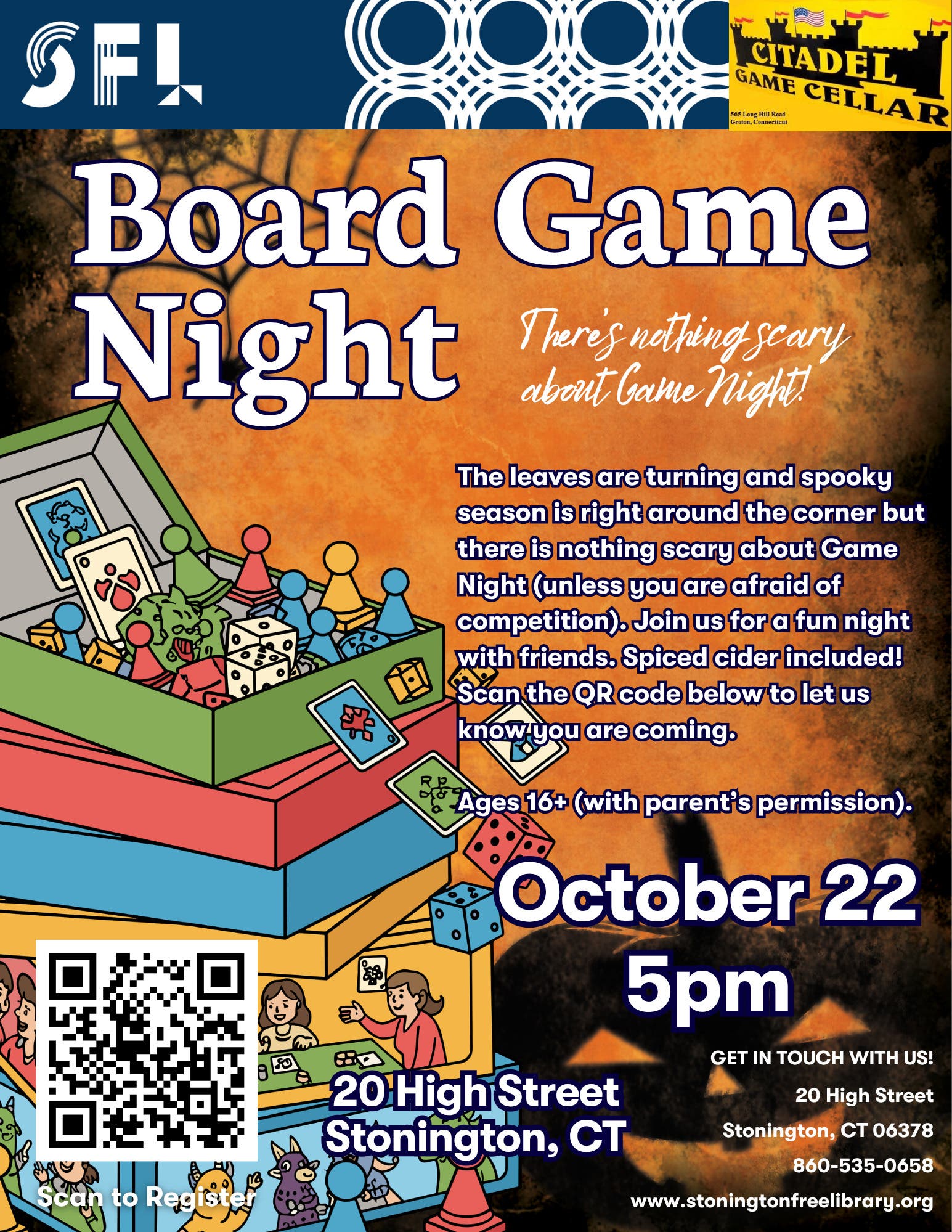 The Citadel at SFL - Board Game Night