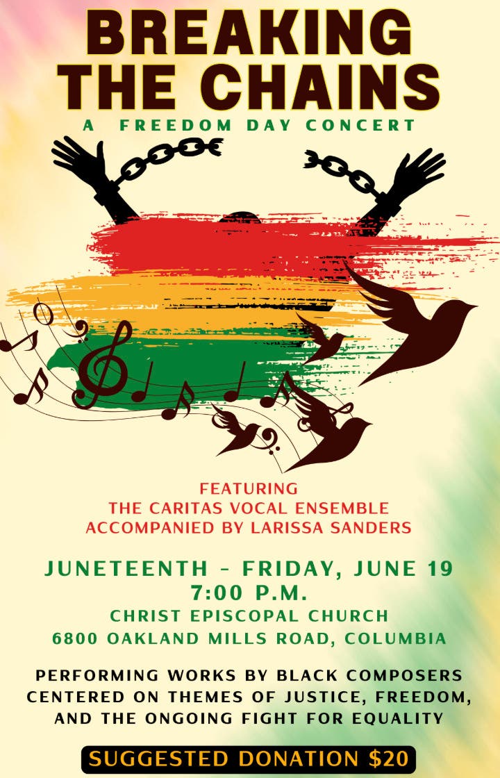 Join Us for a Special Juneteenth Concert - Friday, June 19