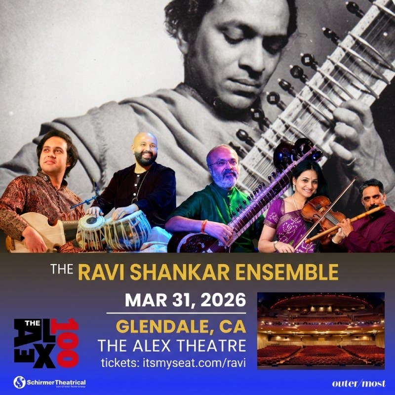 Mar 31 | The Ravi Shankar Ensemble | Glendale, CA Patch