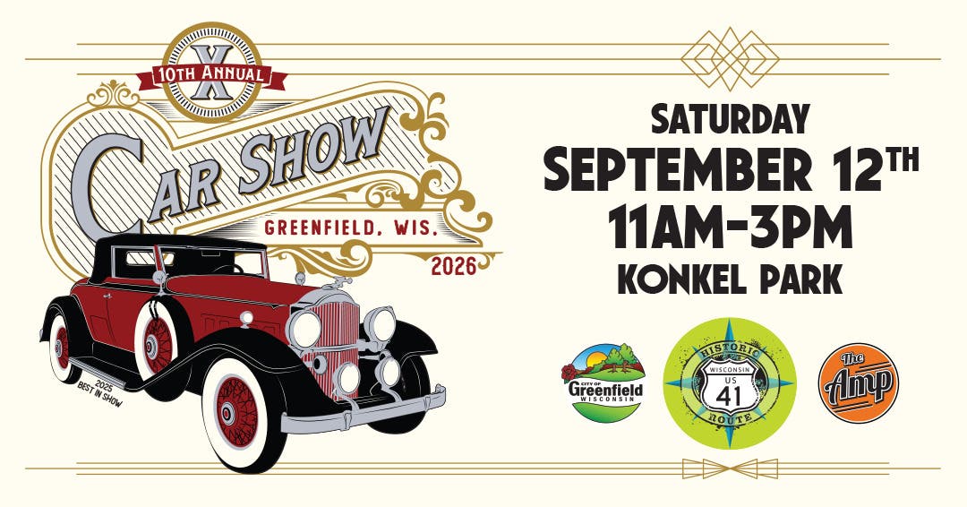 10th Annual City of Greenfield Car Show