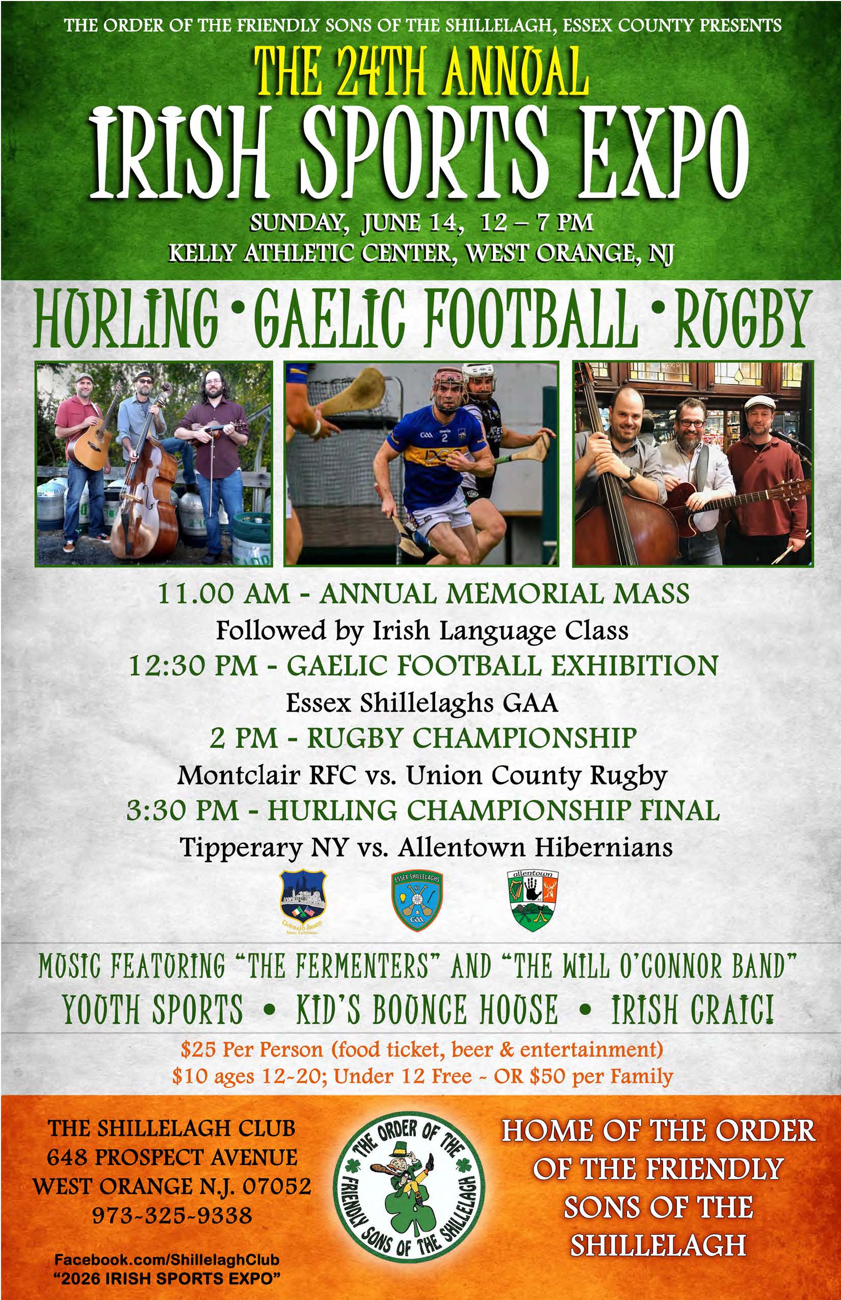 The 24th Annual Irish Sports Expo