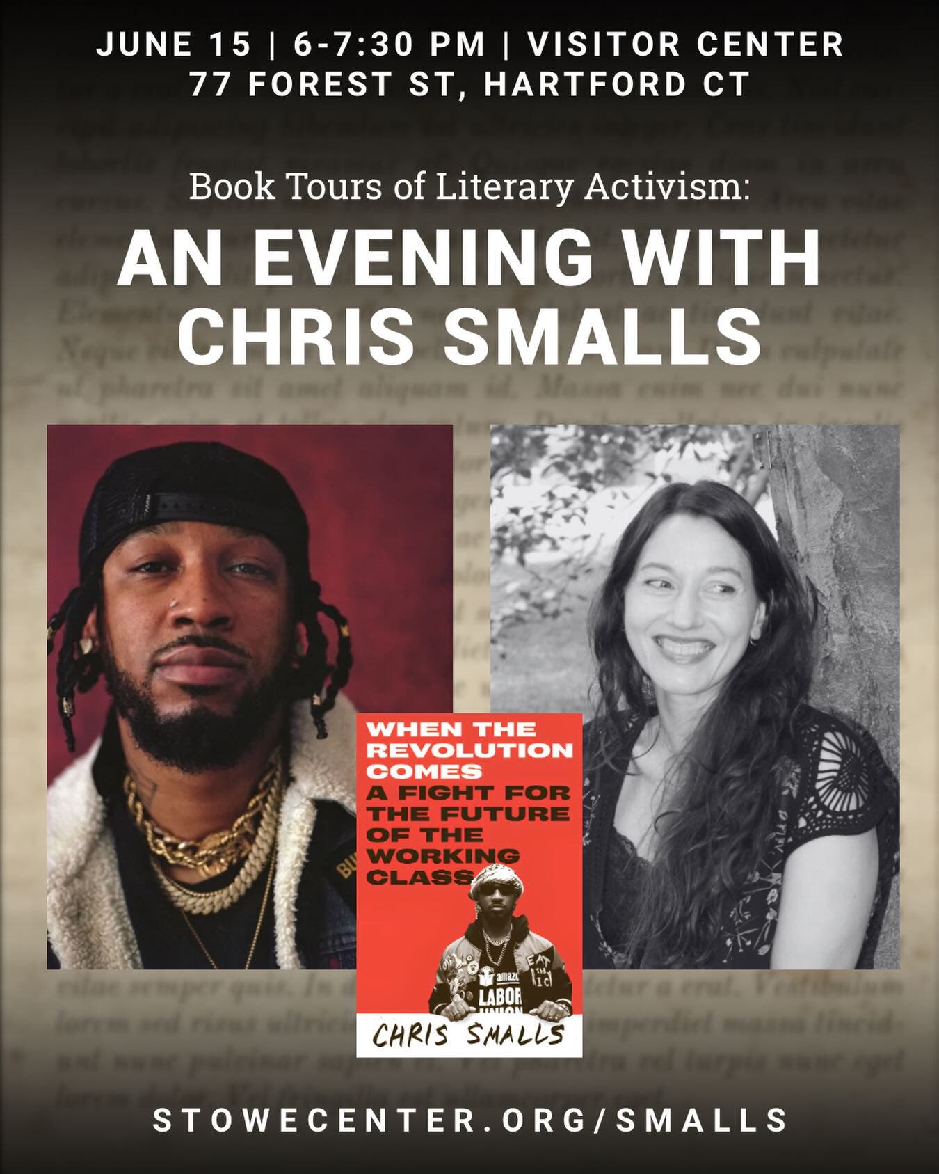 Book Tours: An Evening with Chris Smalls