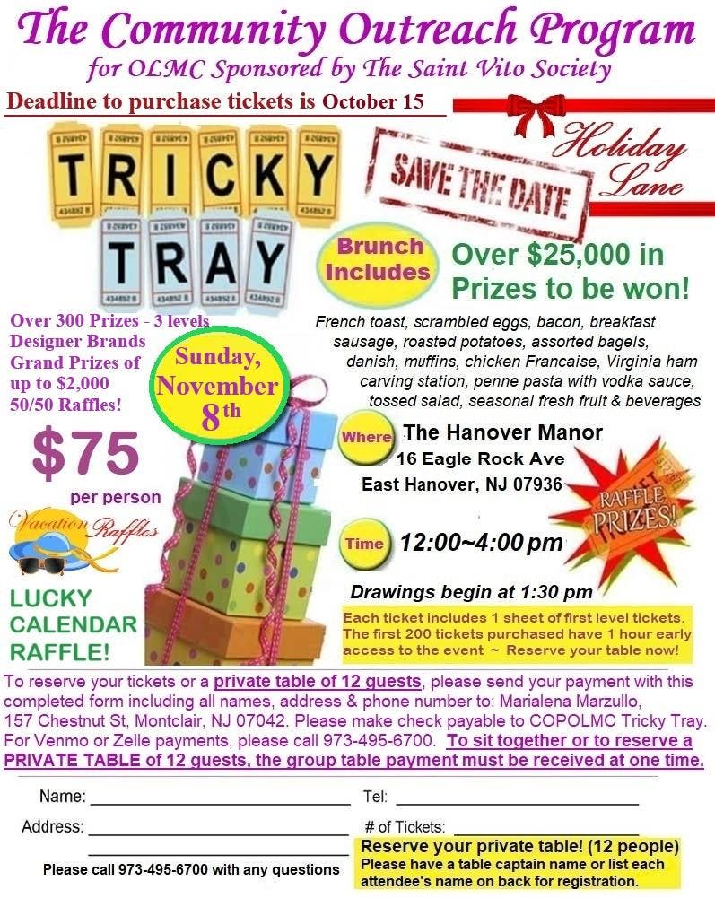 Tricky Tray Holiday Lane
