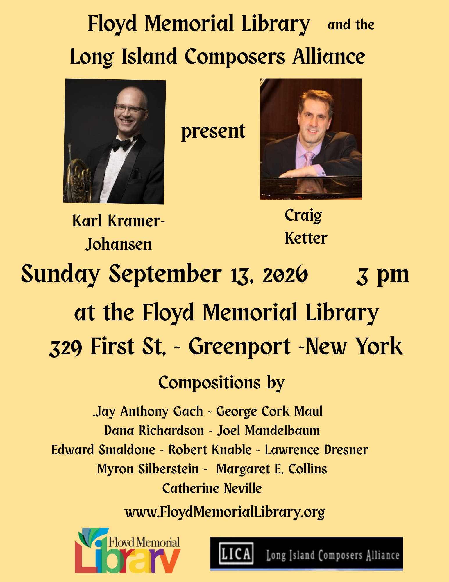 Karl Kramer-Johansen & Craig Ketter concert