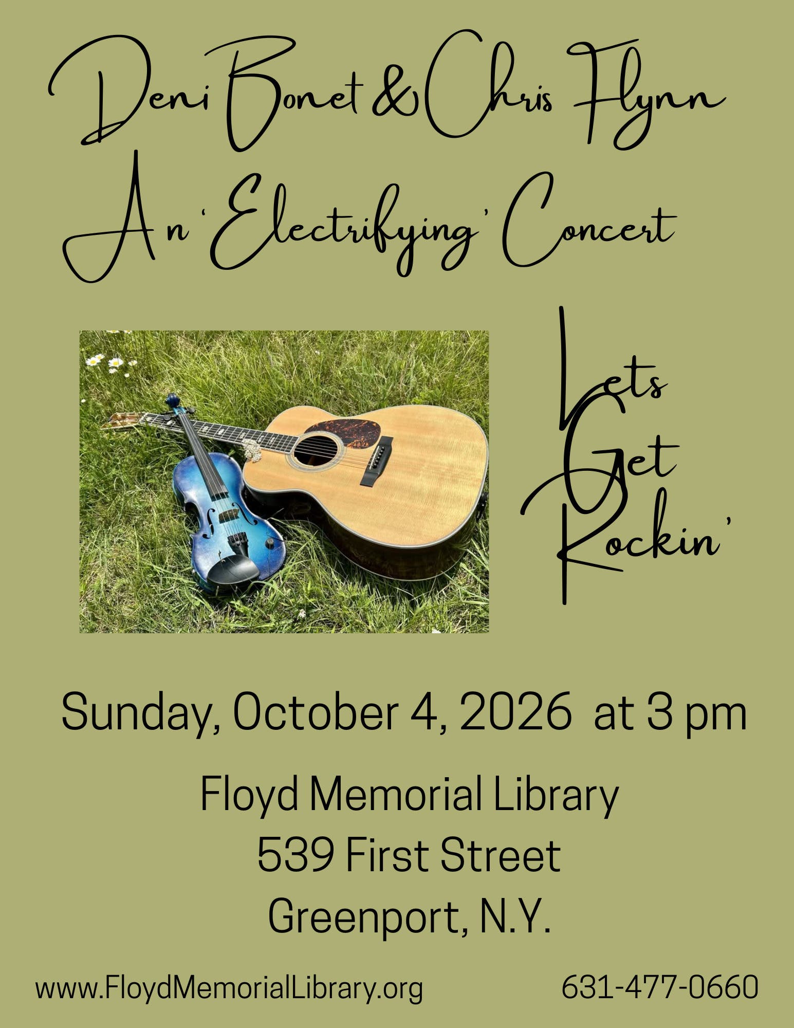 A Concert with Deni Bonet and Chris Flynn