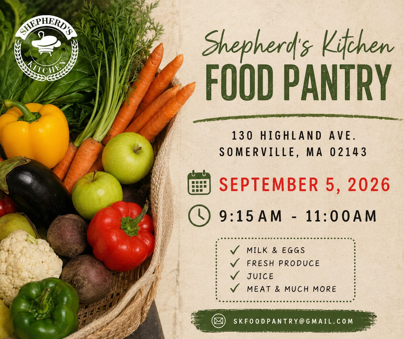 Shepherd's Kitchen Food Pantry 