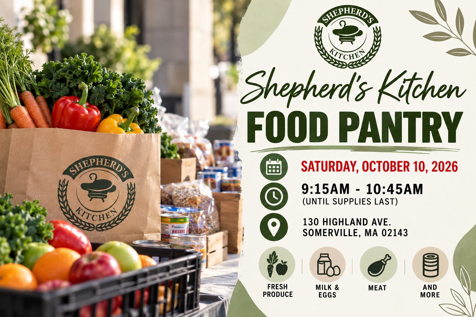 Shepherd's Kitchen Food Pantry 