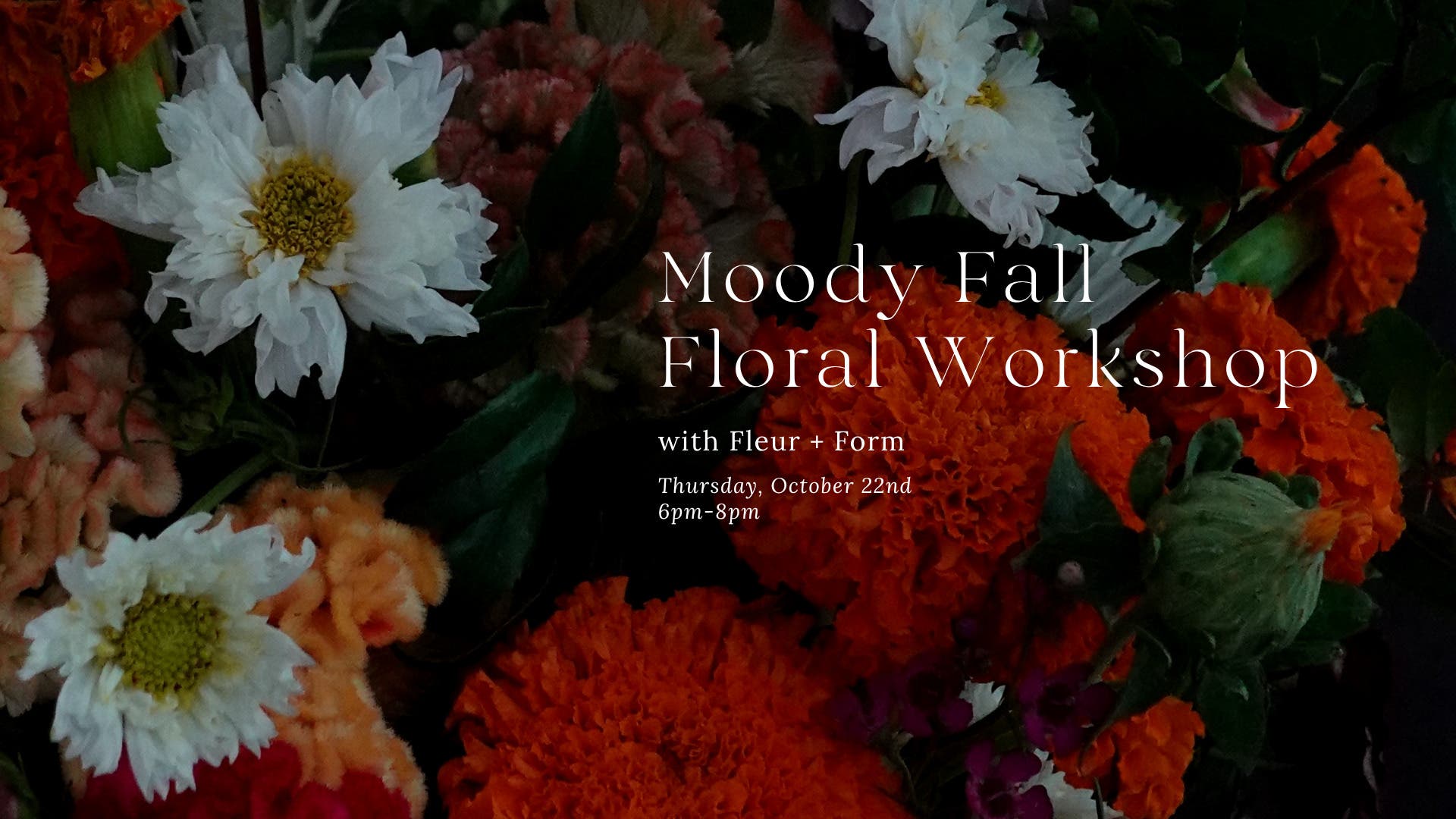 Moody Fall Florals