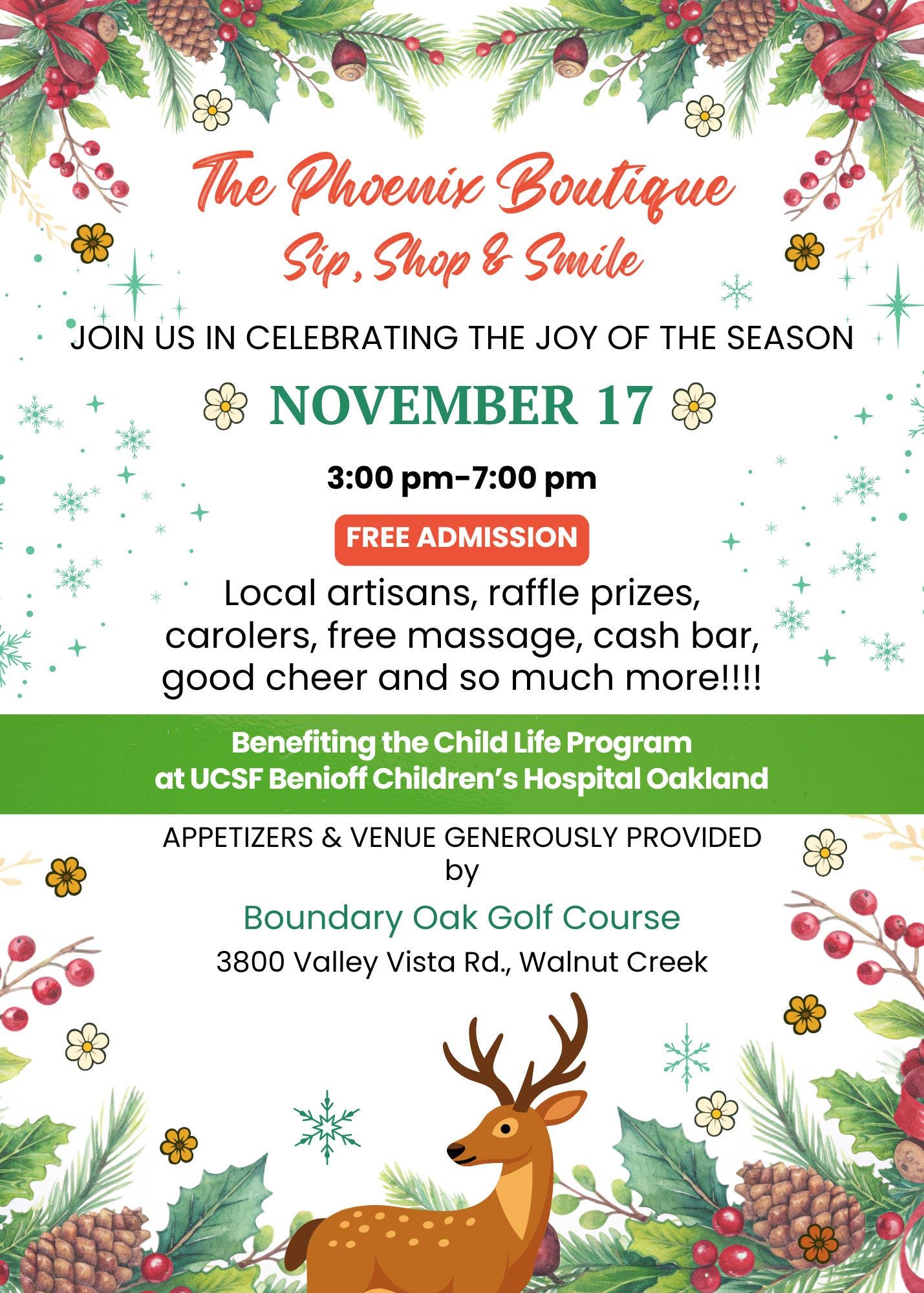 The Phoenix Boutique Sip, Shop & Smile
