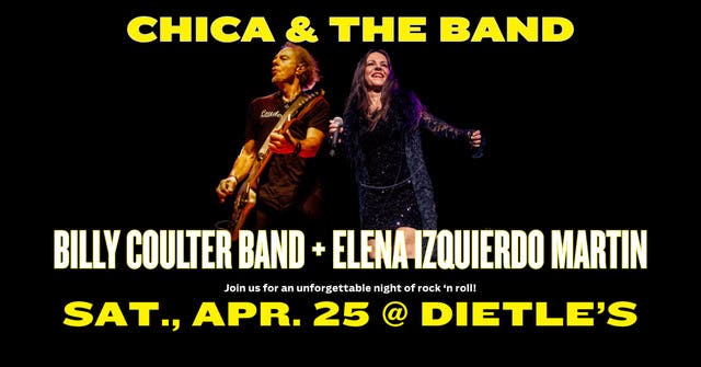 Chica & the Band • Billy Coulter Band with Elena Izquierdo Martin