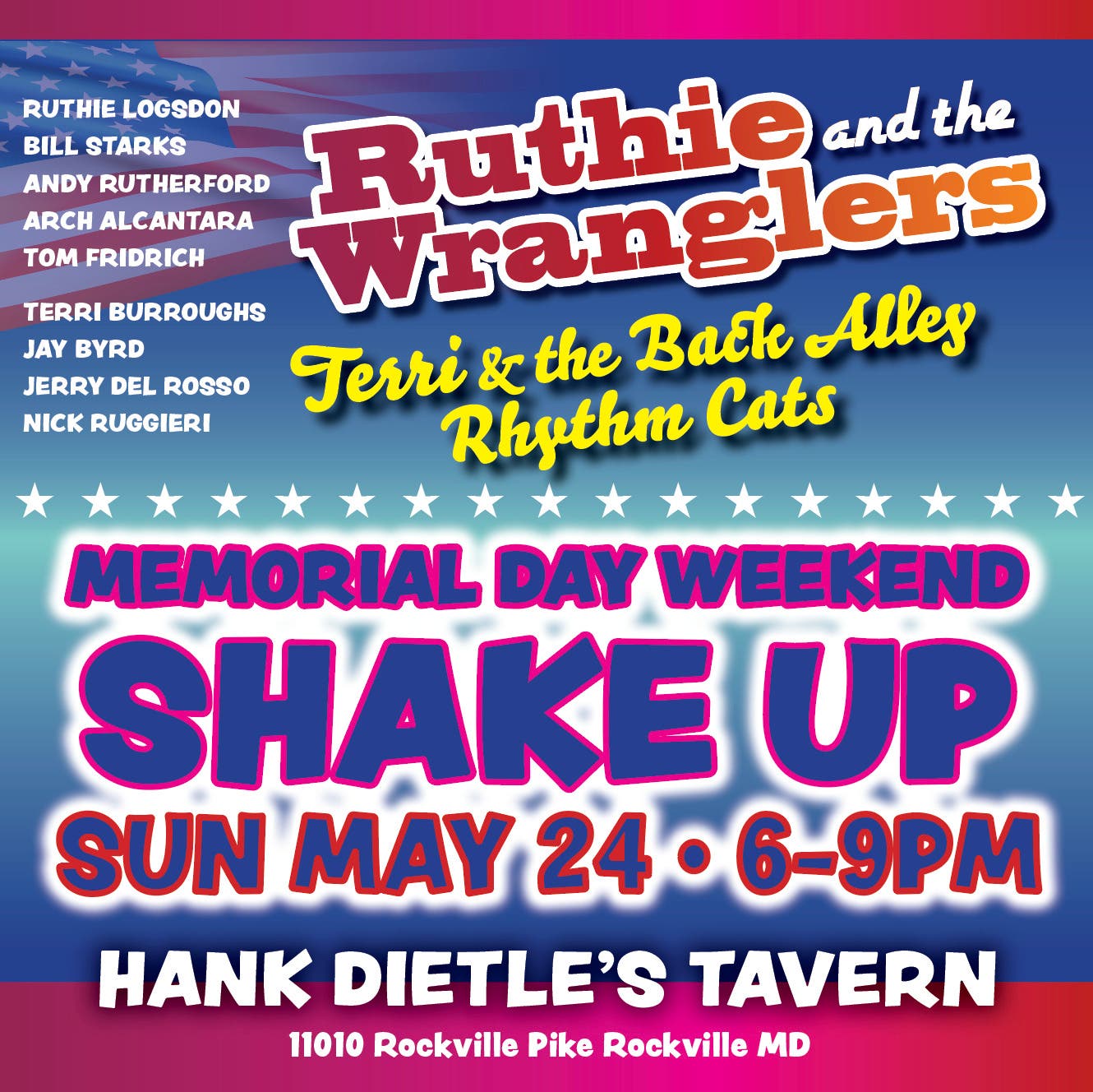 Memorial Day Weekend Shake Up!