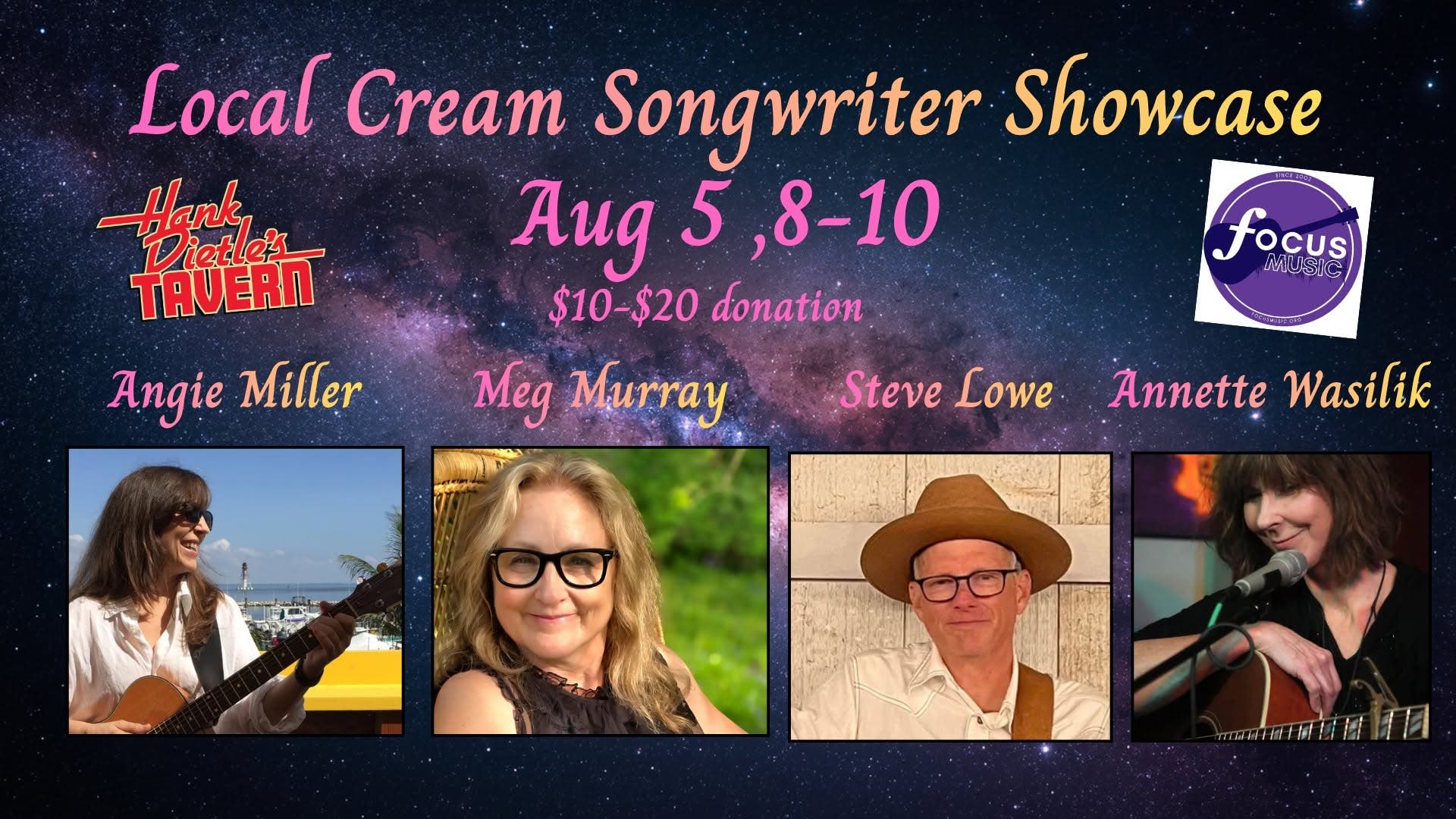 "Local Cream" Songwriter Showcase