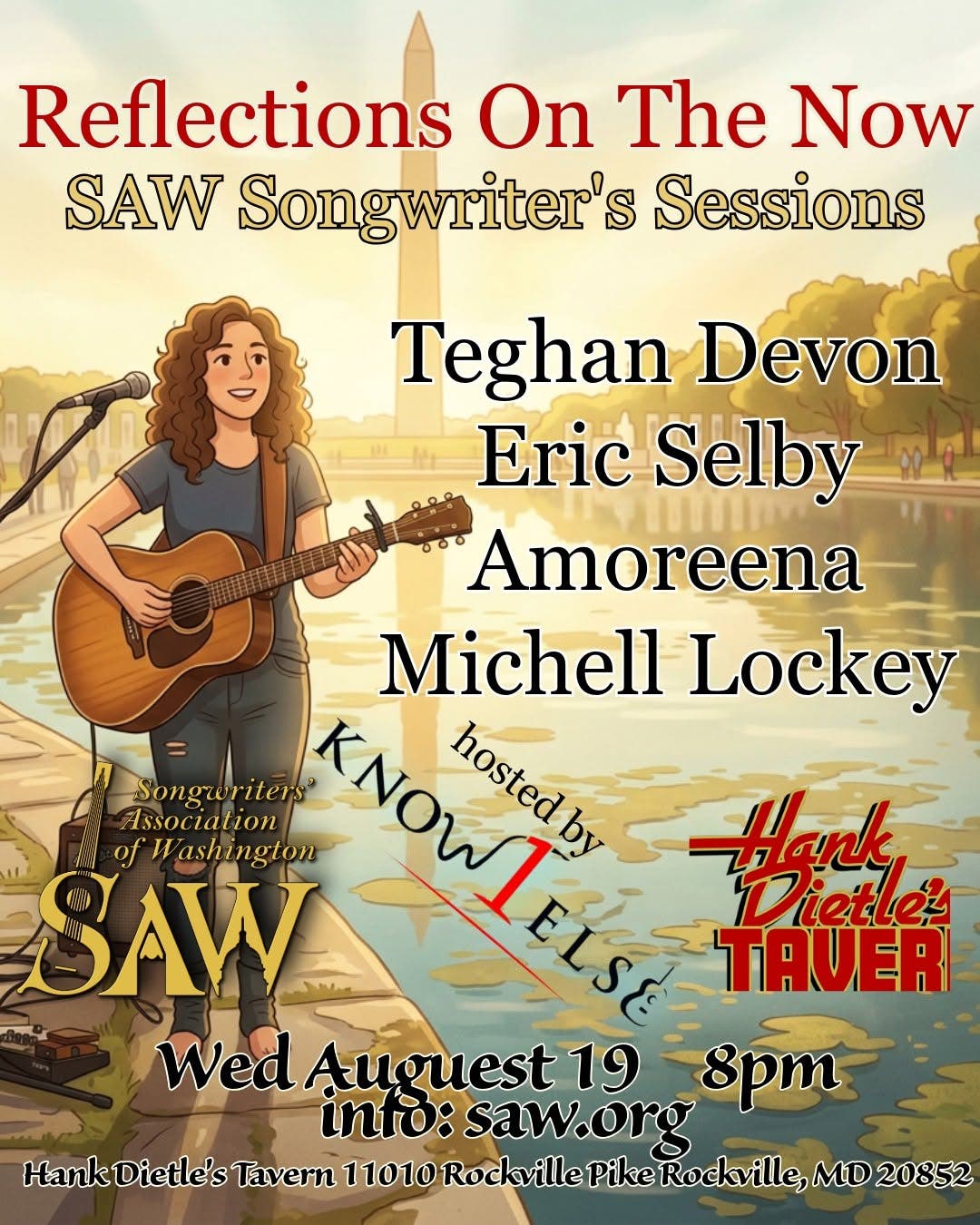 Songwriters Association of Washington (SAW) Showcase