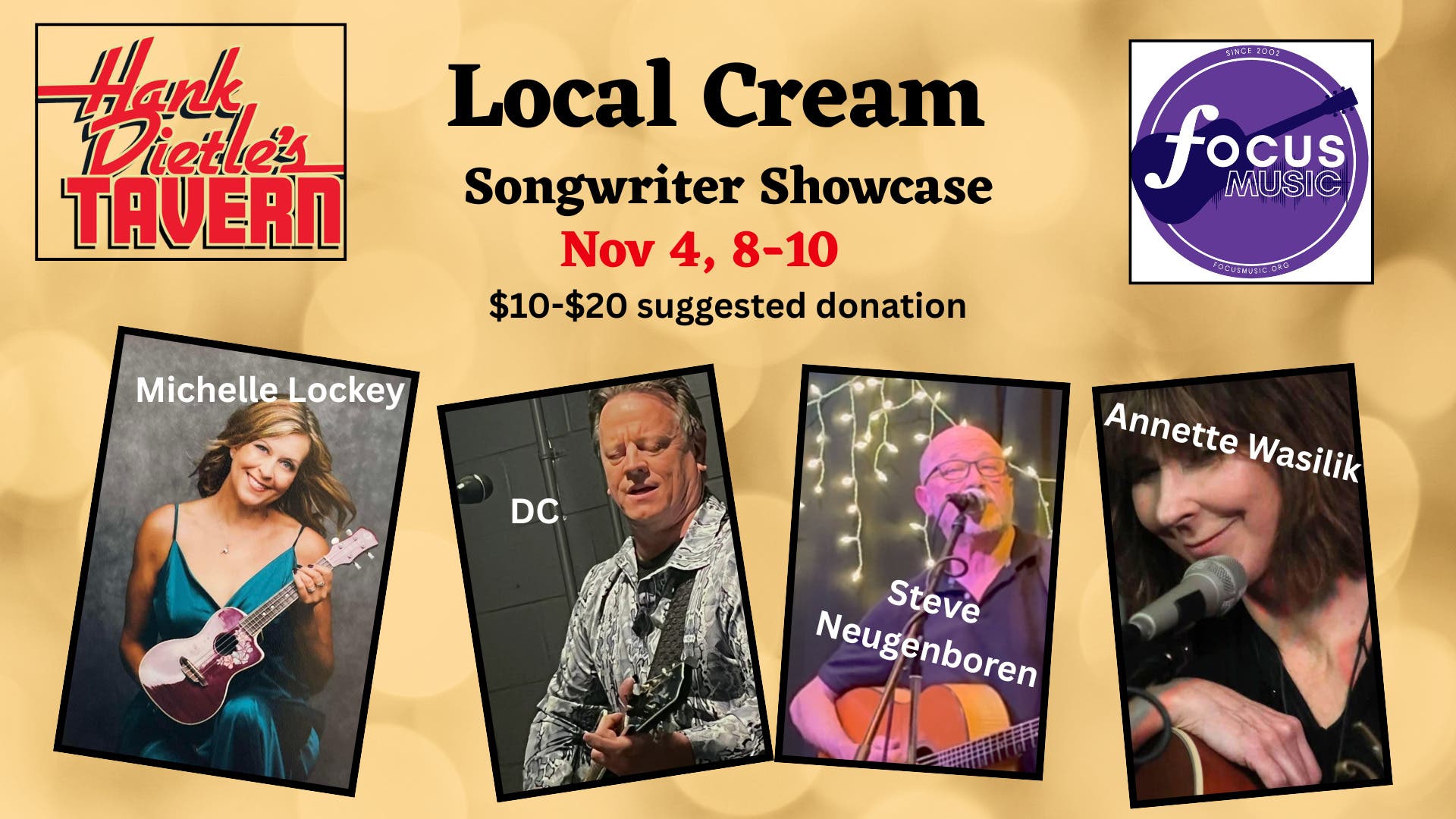 "Local Cream" Songwriter Showcase