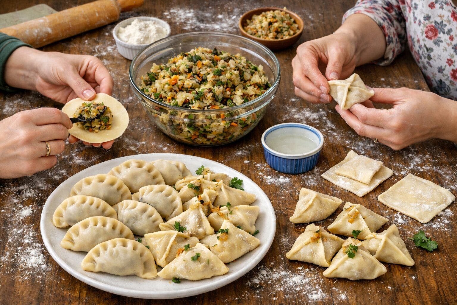 From Dumplings to Kreplach: A Cross-Cultural Celebration