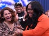 Ecstatic colleagues celebrate Comfort Agboola and her $25,000 Milken Educator Award.