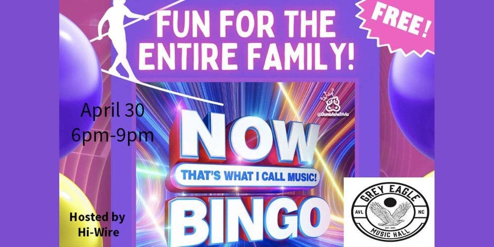 NOW That’s What I Call Music BINGO!