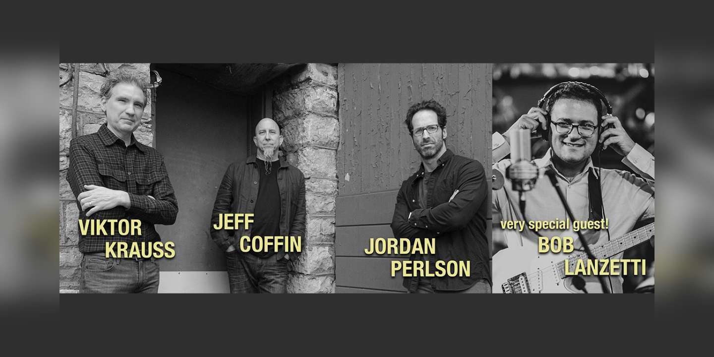 Jeff Coffin, Jordan Perlson, Viktor Krauss with Bob Lanzetti