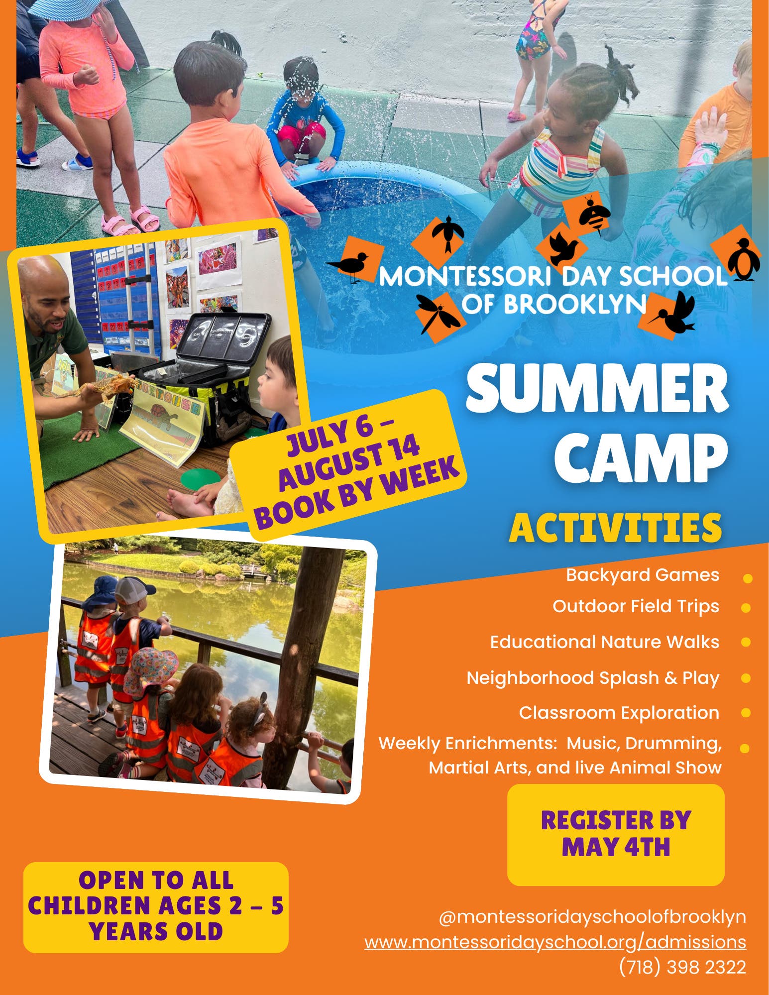 Montessori Day School of Brooklyn Summer Camp! 