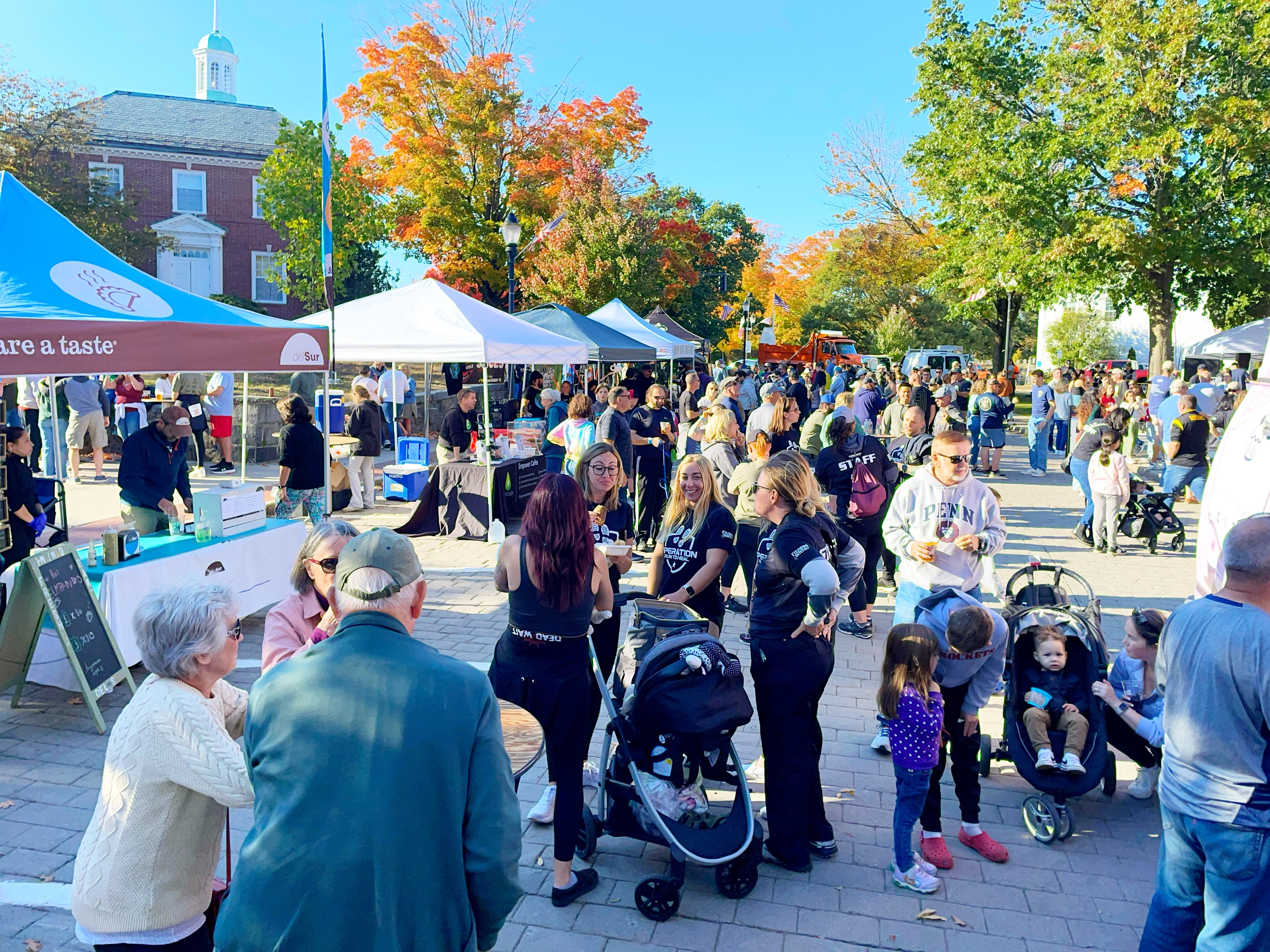 Fall Beer Garden on Reading Town Common