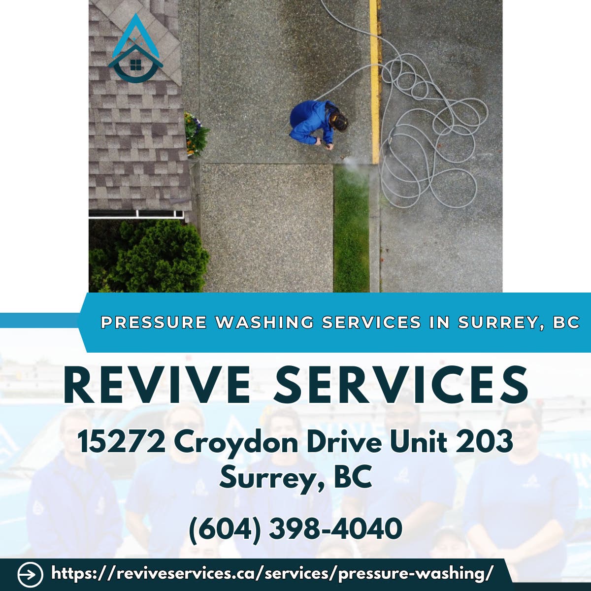 Revive Power Washing Pressure Washing Services in Surrey, BC - Revive Services - Seattle, WA ...